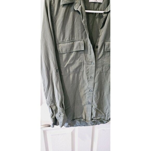 ARITZIA BABATON Utility Poplin Shirt, Size XS - Picture 6 of 13